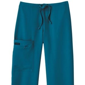 Carribean Blue scrub pants S